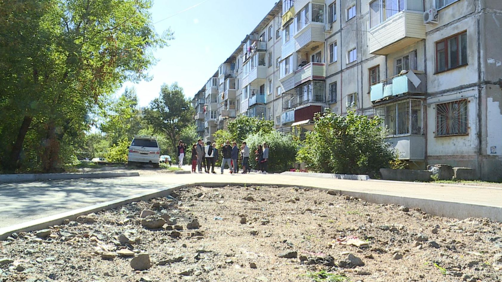 Благоустройство дворов продолжается в Хабаровске | 14.09.2021 | Хабаровск -  БезФормата