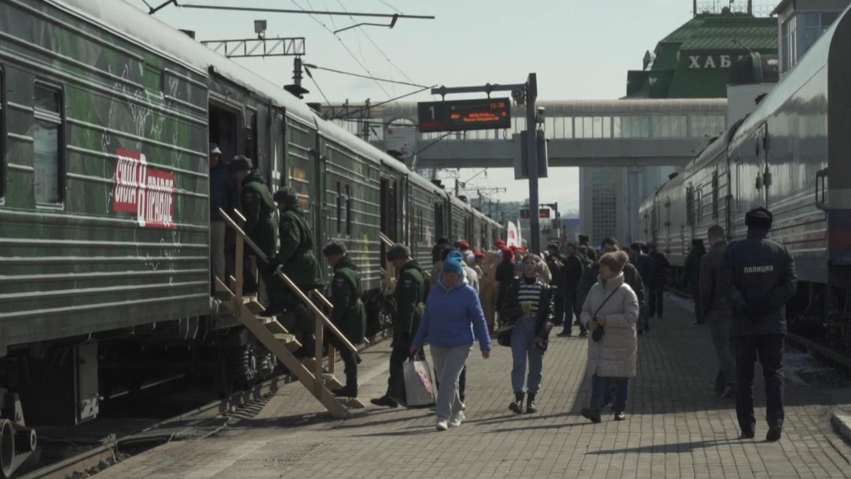 Агитпоезд минобороны России «Сила в правде» побывал в Хабаровске |  01.04.2024 | Хабаровск - БезФормата